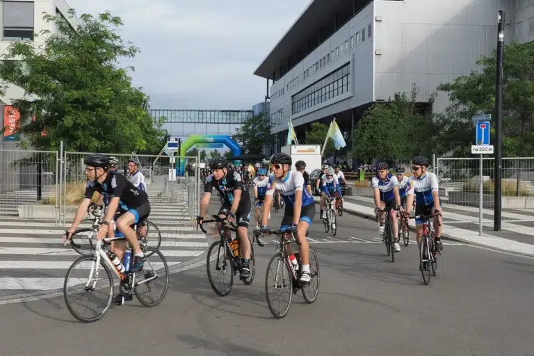 Wielrenners op ODS event