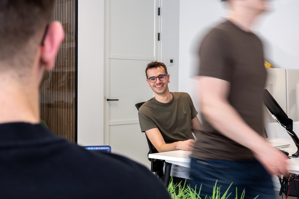 Webdeveloper in kantooromgeving