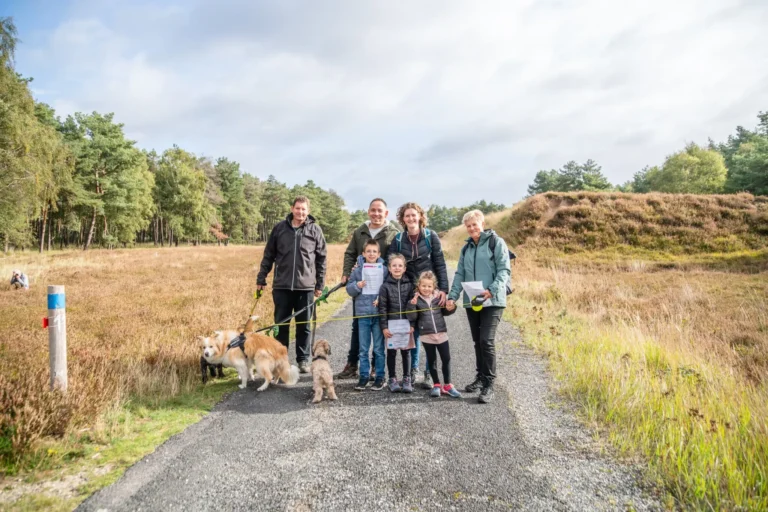 Familie wandeling